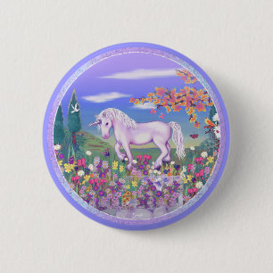 A Purple Paradise Button