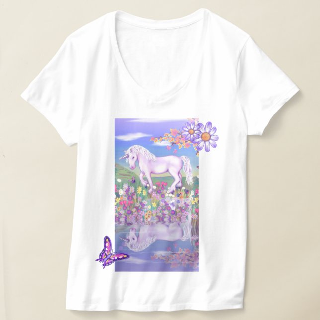 A purple paradise T-Shirt (Laydown)