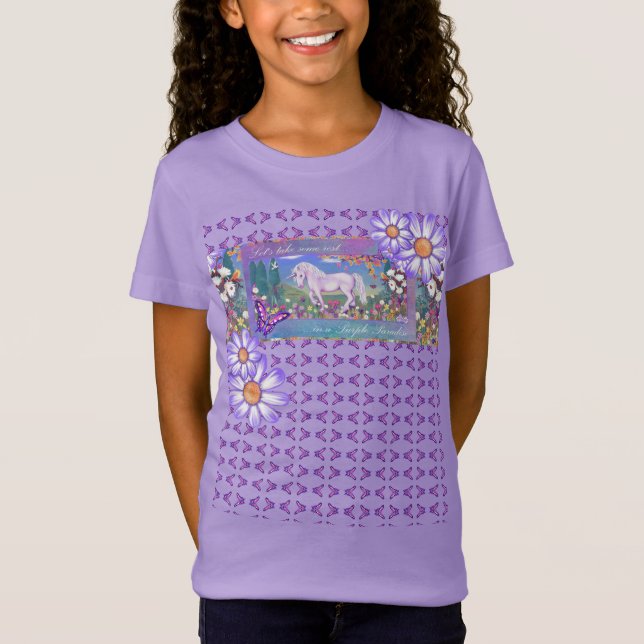 A purple paradise T-Shirt (Front)