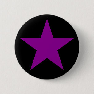 A Purple Star Of Anarcha-Feminism 6 Cm Round Badge