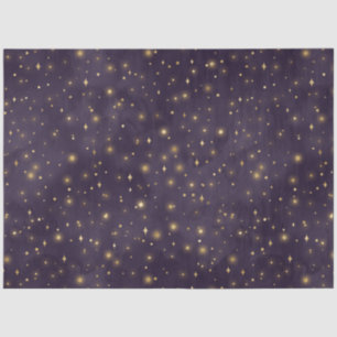 A Purple Starry Night Series Design 12 Tissue Paper