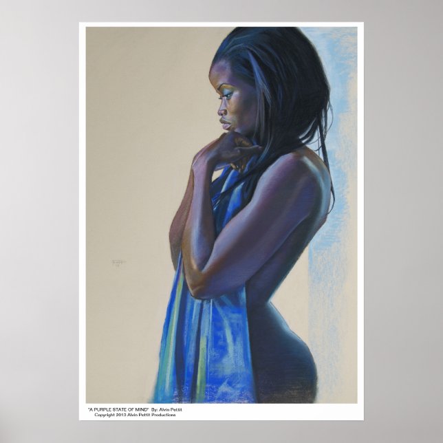 "A PURPLE STATE OF MIND" By: Alvin Pettit Poster (Front)