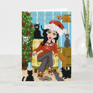 A Puuurfect Christmas! Holiday Card