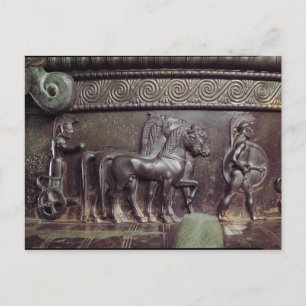 A Quadriga and a Hoplite Postcard