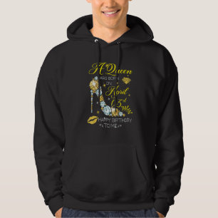 A Queen Was Born On April 3rd Happy Birthday To Me Hoodie