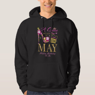 A Queen Was Born On May 27 Happy Birthday To Me Hoodie