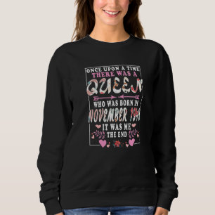 A Queen Who Was Born In November 1949 Birthday Wo Sweatshirt
