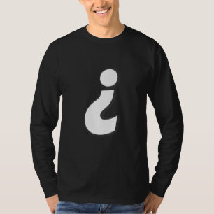 A question mark standing upside down T-Shirt