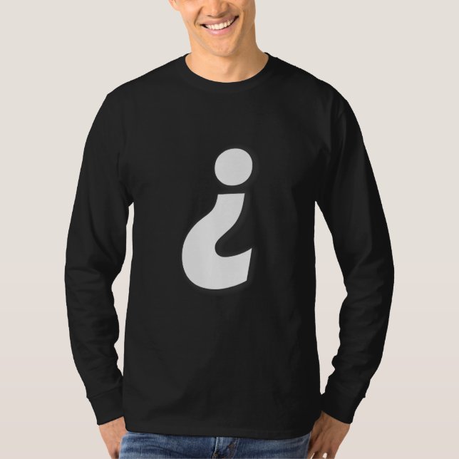 A question mark standing upside down T-Shirt (Front)