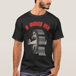 A Quick Fix  Duck Tape Cool Retro Vintage Fixer T-Shirt