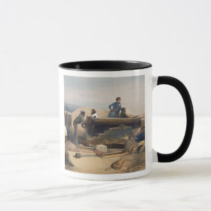 A Quiet Day in the Diamond Battery, plate from 'Th Mug
