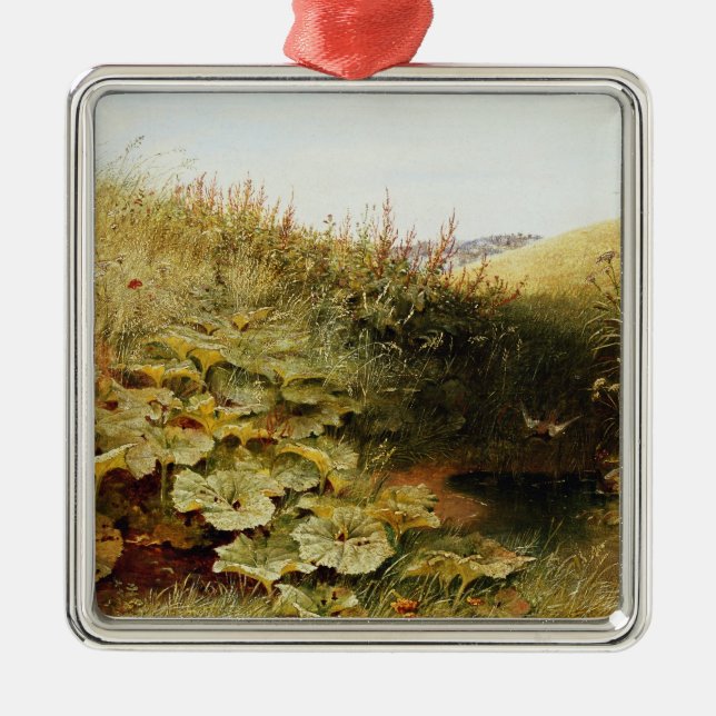 A Quiet Dell Metal Tree Decoration (Front)