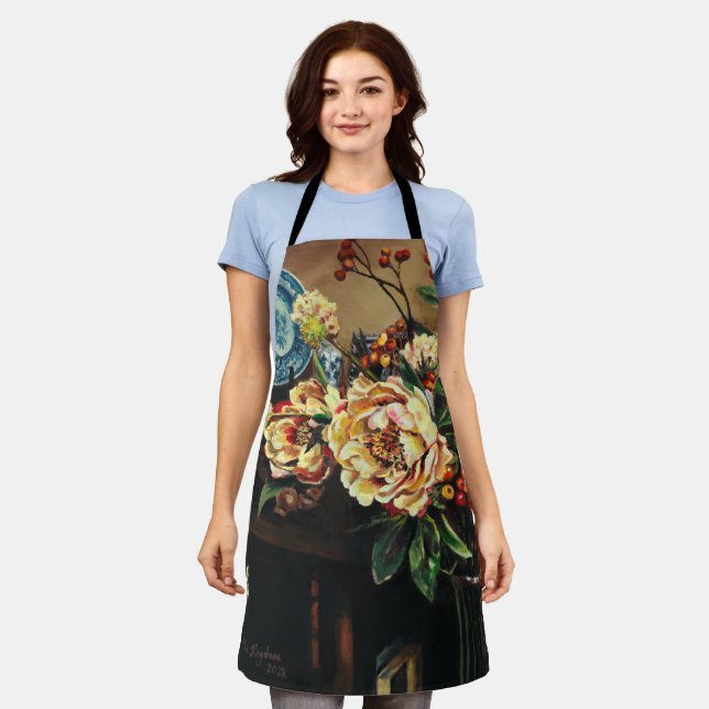 A Quiet Evening at Kingdom Café - Apron (Worn)