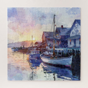 A Quiet Harbour Jigsaw Puzzle