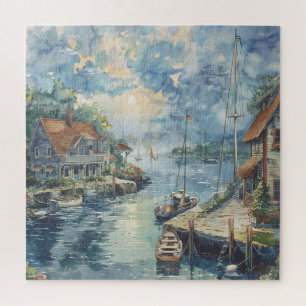 A Quiet Harbour Jigsaw Puzzle