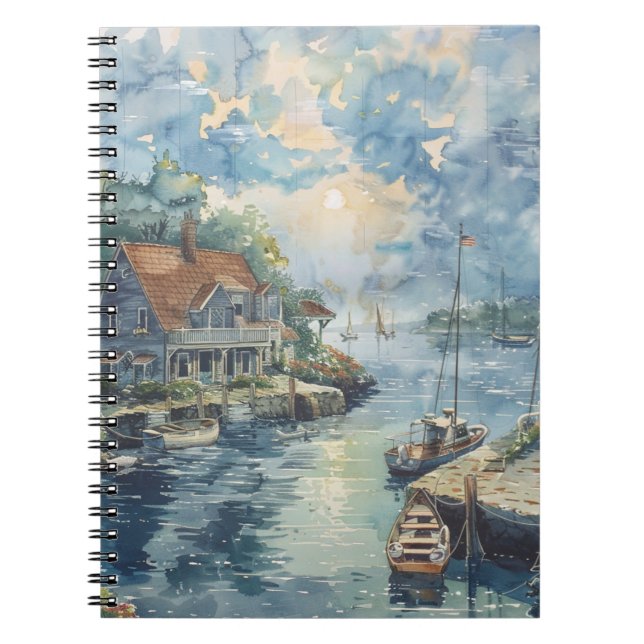 A Quiet Harbour Notebook (Front)