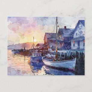 A Quiet Harbour Postcard