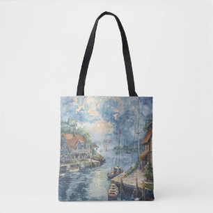 A Quiet Harbour Tote Bag