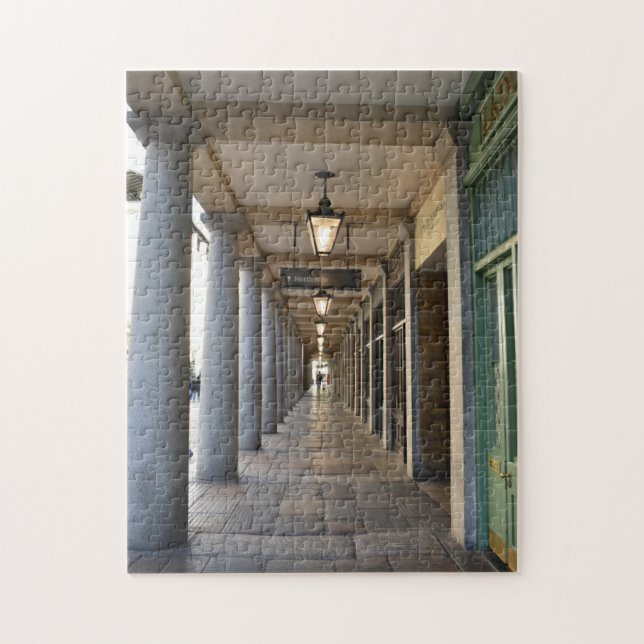 A Quiet Moment in Covent Garden, London, UK Jigsaw Puzzle (Vertical)