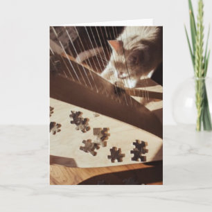 A Quiet Note Between Strings Card