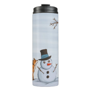 A Quiet Snow Day Thermal Tumbler