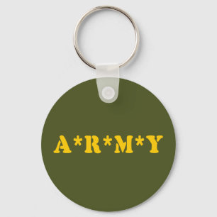A*R*M*Y KEY RING