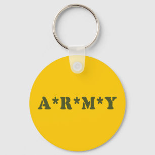 A*R*M*Y KEY RING