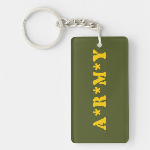 A*R*M*Y KEY RING