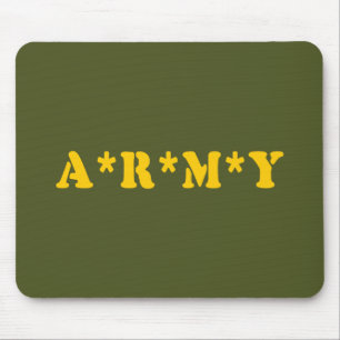 A*R*M*Y MOUSE PAD