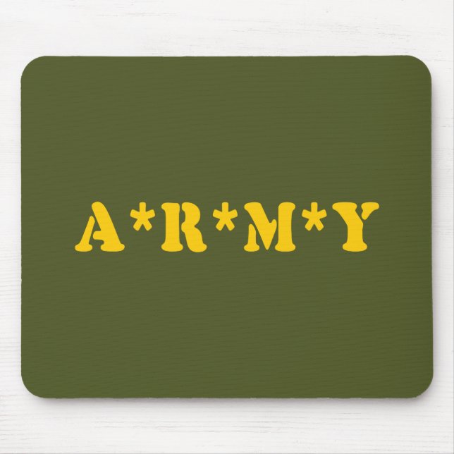 A*R*M*Y MOUSE PAD (Front)