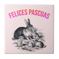 A rabbit family - Felices Pascuas