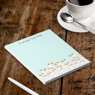 A Raft of Ducks Crowd Notepad