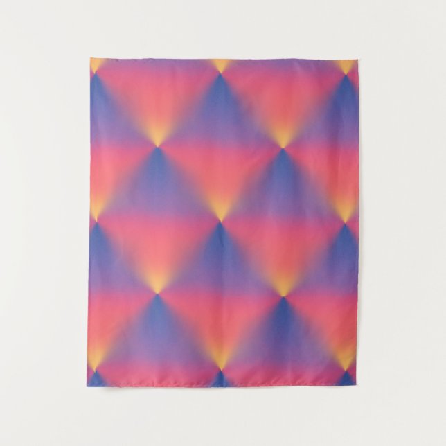 A Rainbow at Sunset  Tapestry (Front)