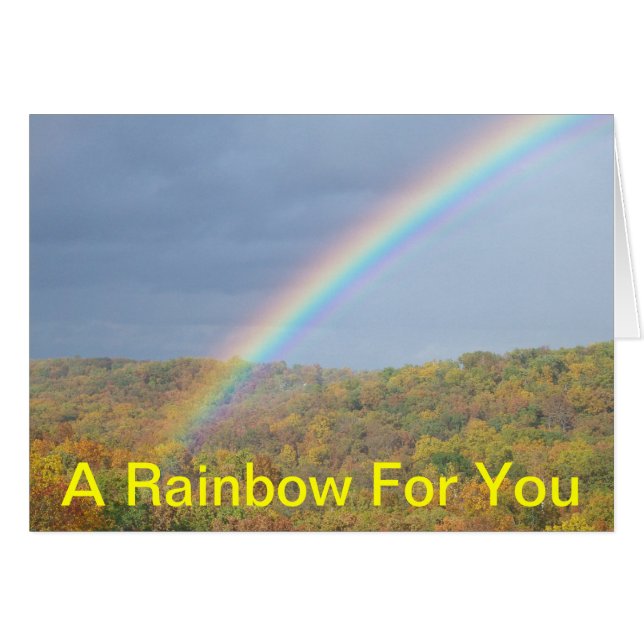 A RAINBOW FOR YOU (Front Horizontal)