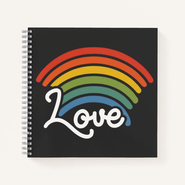 A Rainbow of Love Notebook (Front)