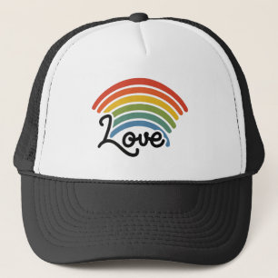 A Rainbow of Love Trucker Hat