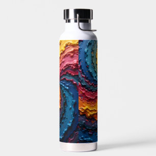 A rainbow spin on things pride month water bottle