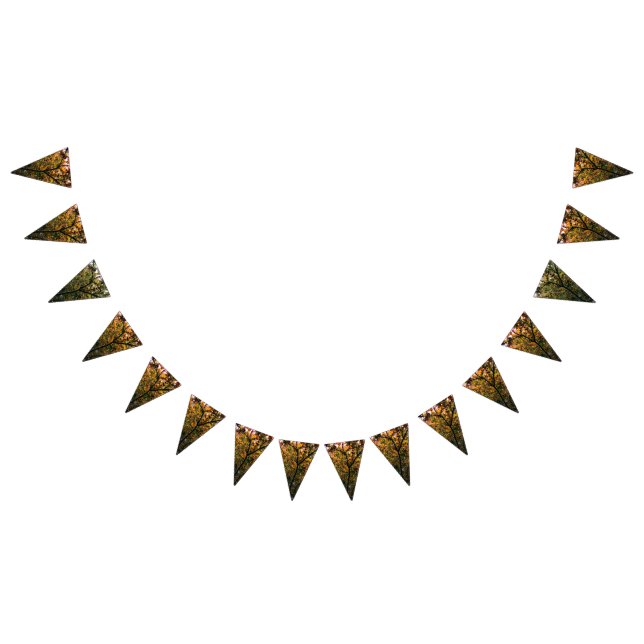 A range of colors of leaves bunting  (All)
