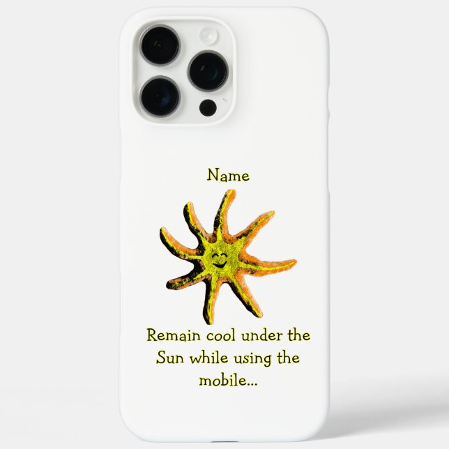 A ray of happiness  Case-Mate iPhone case (Back)