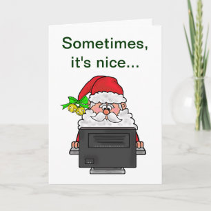 A Real Christmas Card  Christmas Card