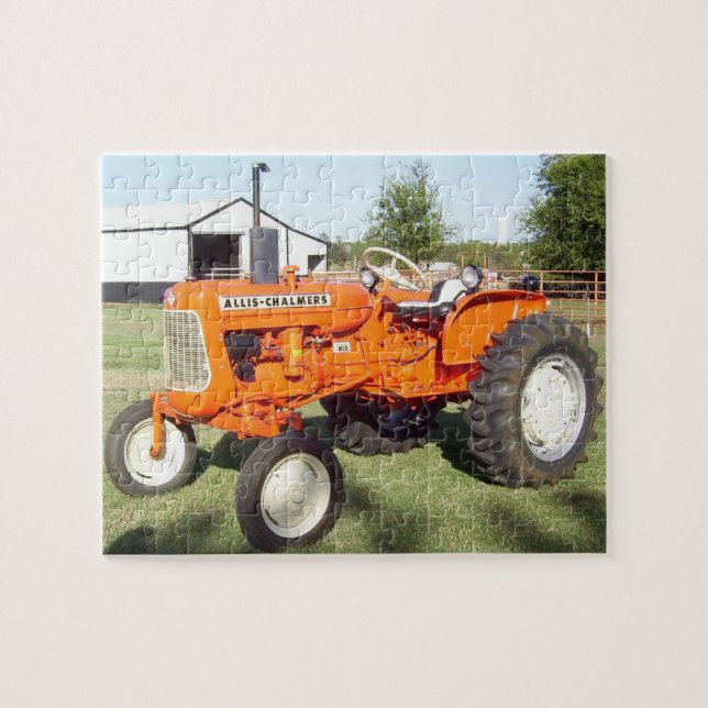 A Real Man's Machine - 1967 Allis-Chalmers Puzzle (Horizontal)