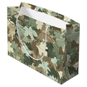 A Realistic Camo Design Series #3 Large Gift Bag