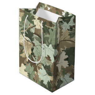 A Realistic Camo Design Series #3 Medium Gift Bag