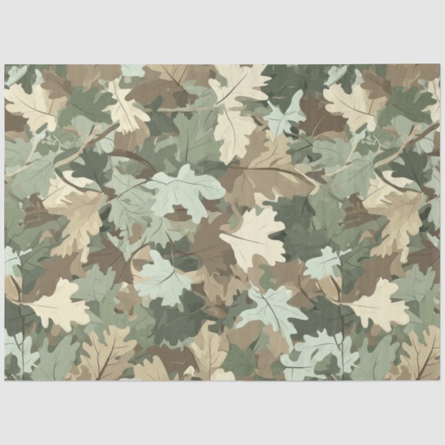 A Realistic Camo Design Series #3 Tissue Paper (Front)