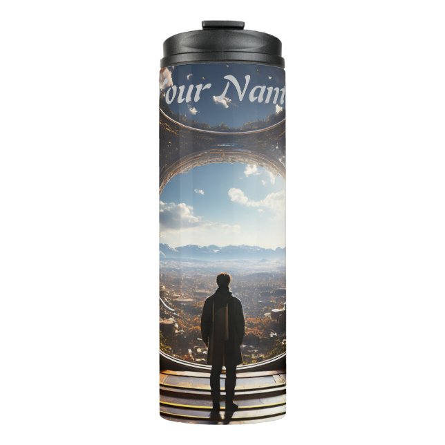 a reality architect designing new worlds thermal t thermal tumbler (Front)
