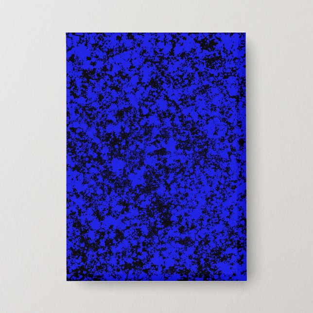 A rectangle pin with image of my abstract artwork. (Front)