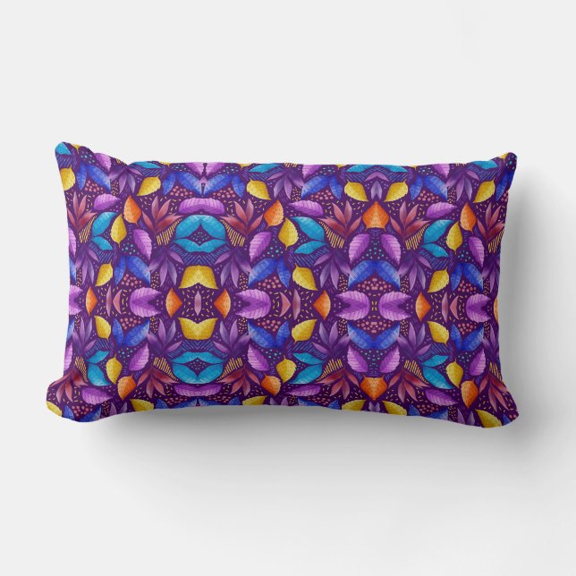 A rectangular pillow  (Front)