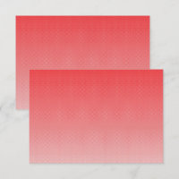 a red and white background with small squares