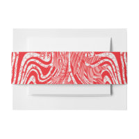 a red and white image of a pattern on a white back