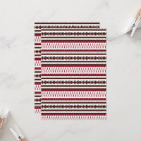a red and white striped pattern